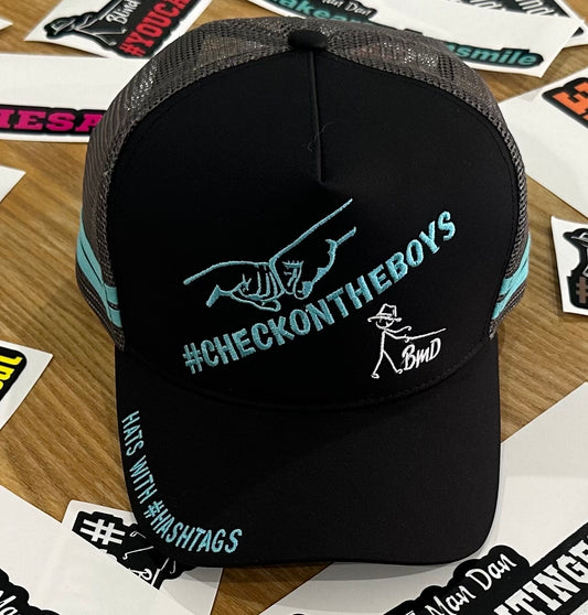 #CHECKONTHEBOYS Trucker Cap (preorder don’t miss out)
