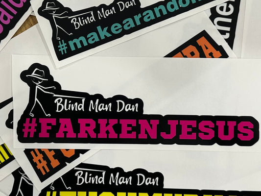 Sticker #FARKENJESUS