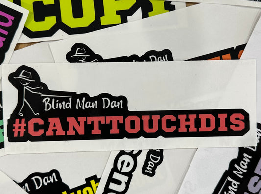 Sticker #CANTTOUCHDIS