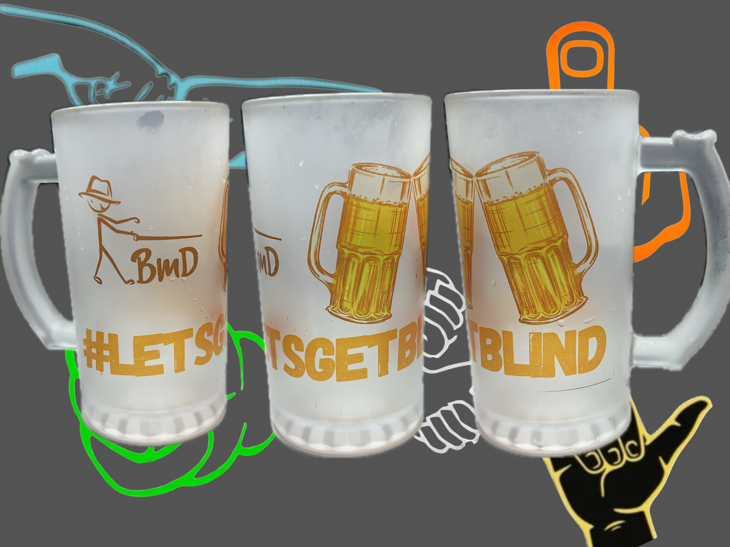 #LETSGETBLIND Stein Glass