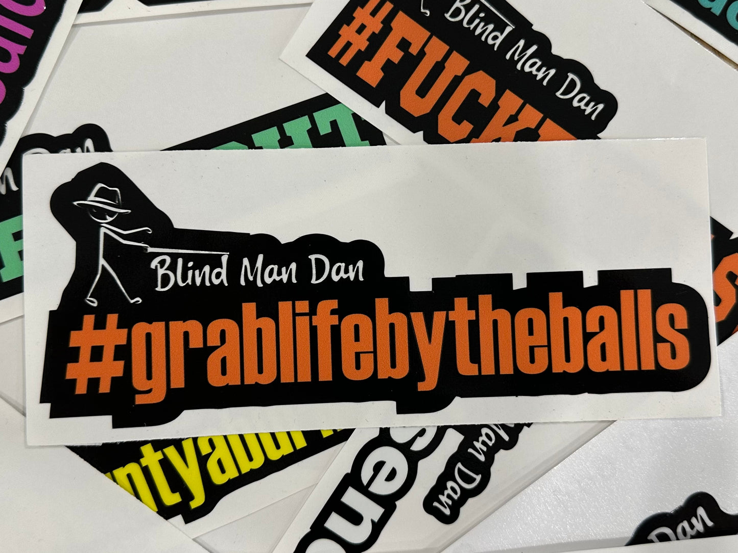 Sticker #GRABLIFEBYTHEBALLS