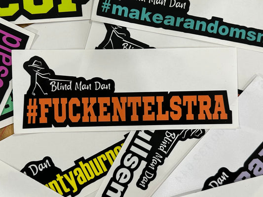 Sticker #FUCKENTELSTRA