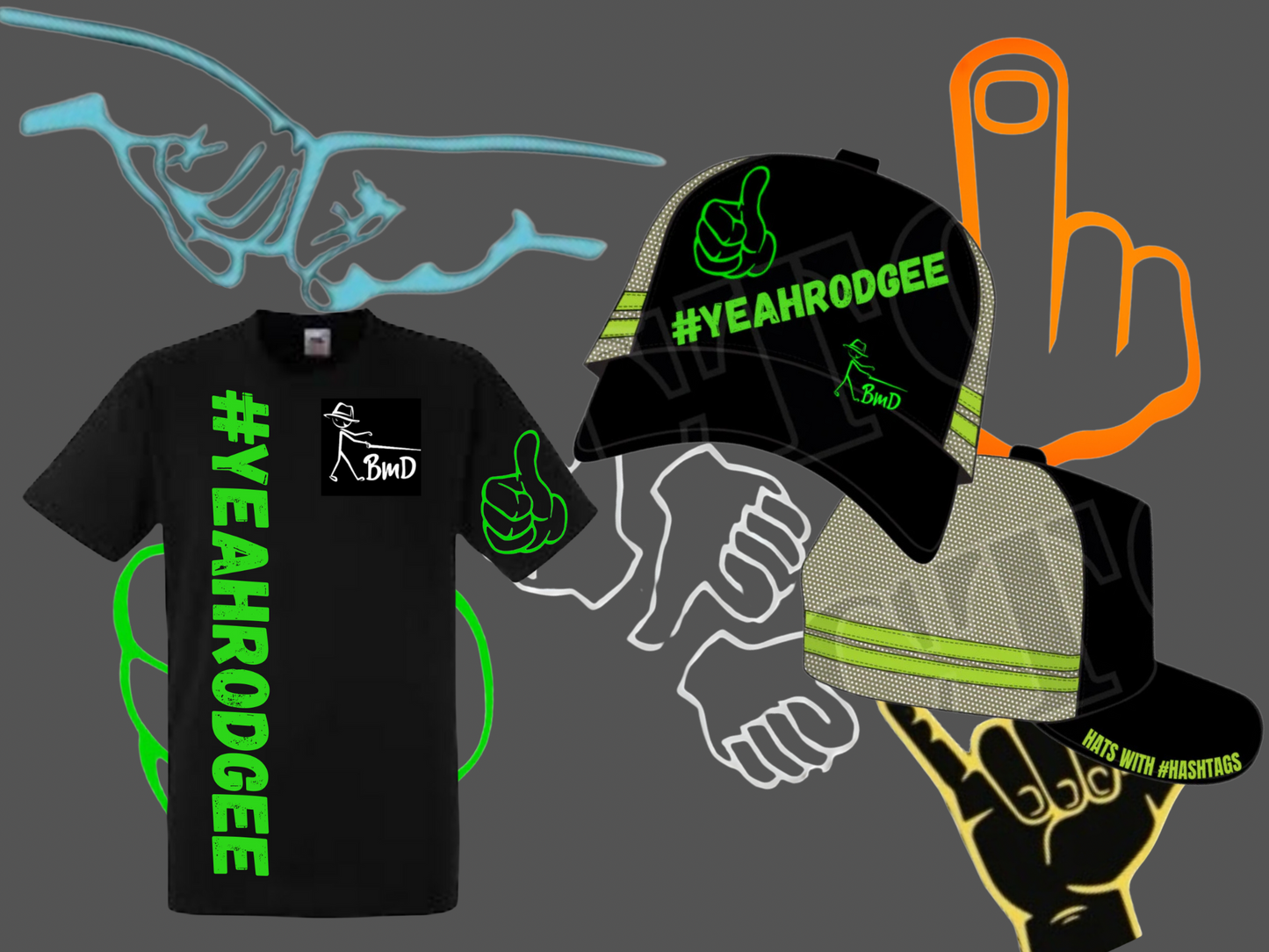 T’shirt/Cap Bundle #YEAHRODGEE